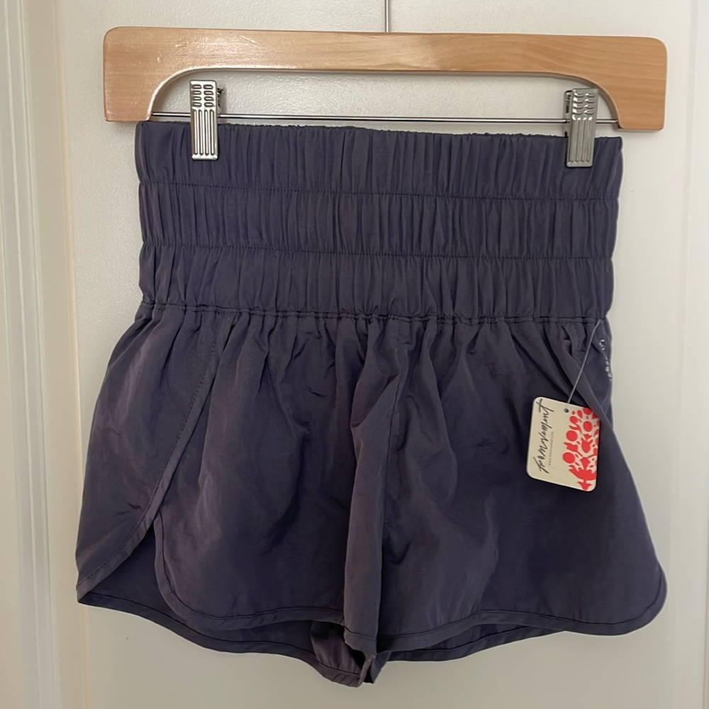 Free People Movement high rise shorts